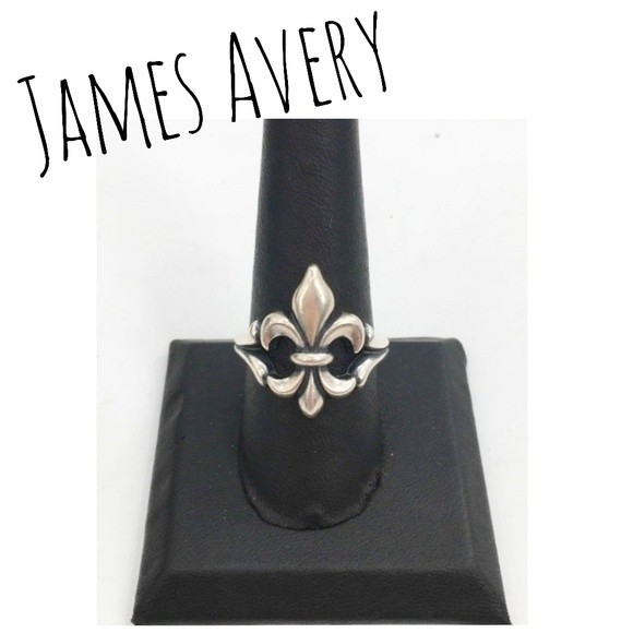 James Avery Jewelry - SOLD James Avery Fleur de Lis Ring Retired ~ Sz 9